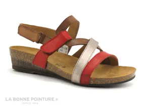 Achat chaussures Autenti by Penta Femme Sandale et Nu-pieds, vente Autenti 6810225 Marron Bronze Rouge - Nu-pieds Femme