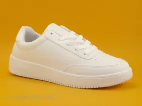 Achat chaussures DT New York Femme Basket, vente DT New York B430490 White - Basket blanche Femme
