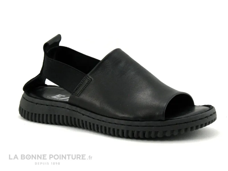 Achat chaussures Elue par Nous Femme Sandale et Nu-pieds, vente Elue par Nous NELECTRICE Noir - Sandale Femme