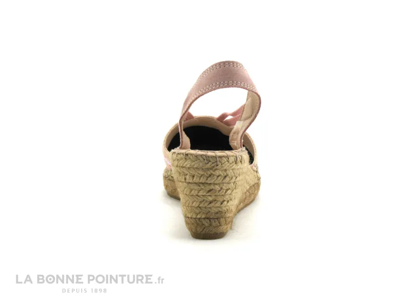 Achat chaussures Fabiolas Femme Sandale et Nu-pieds, vente Fabiolas 307180 Rose - Sequins - Espadrille compensee