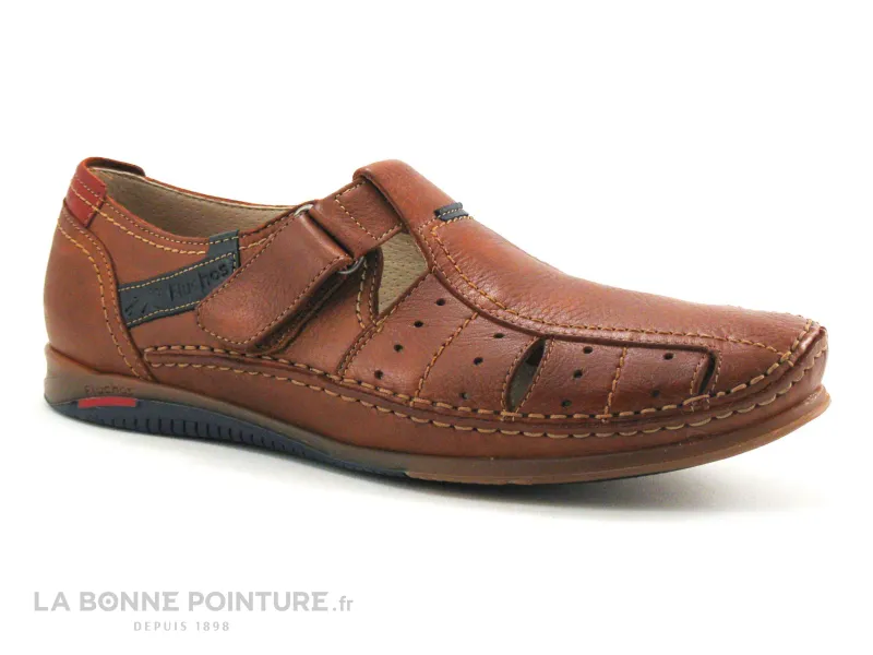 Achat chaussures Fluchos Homme Chaussure ouverte, vente Fluchos - 8568 - Tornado Libano Terracota - Sandale