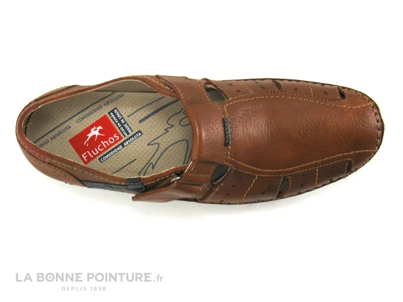 Achat chaussures Fluchos Homme Chaussure ouverte, vente Fluchos - 8568 - Tornado Libano Terracota - Sandale