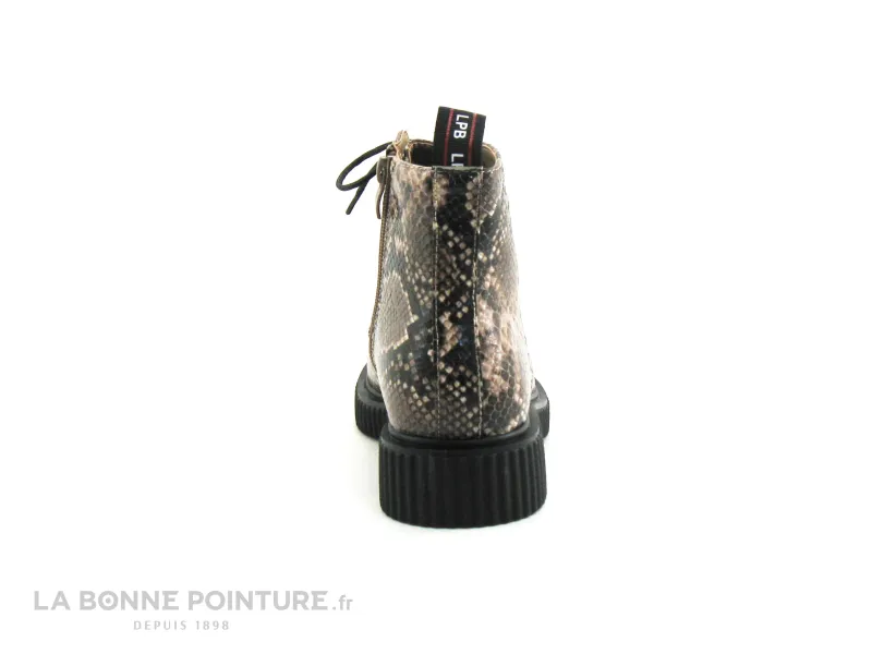 Achat chaussures Les ptites bombes LPB Femme Chaussure montante, vente LPB Anna Snake - Chaussure montante Femme