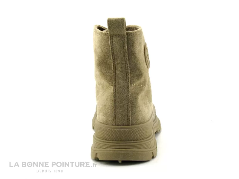Achat chaussures Les ptites bombes LPB Femme Chaussure montante, vente LPB Les Petites Bombes - ELENA Taupe - Basket montante Fe
