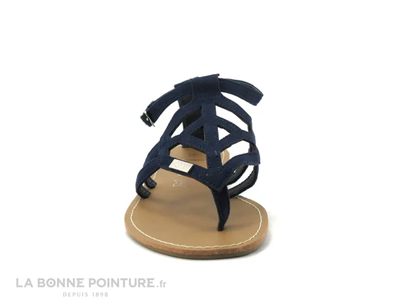 Achat chaussures Les ptites bombes LPB Femme Entre-doigts, vente LpB VANESSA Marine - Sandale plate Femme bleu marine