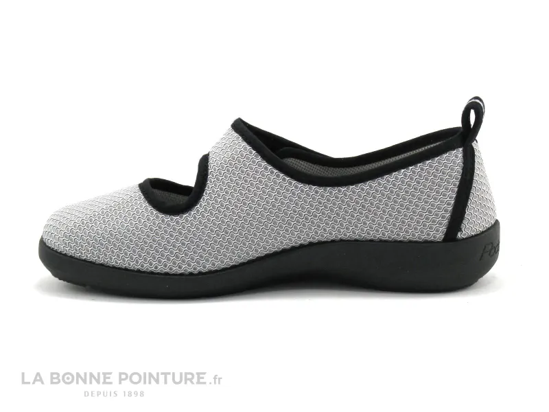 Achat chaussures PodoWell Femme Pantoufle Chausson, vente PodoWell-Fargeot - TARAMA Perle Chausson velcro Femme