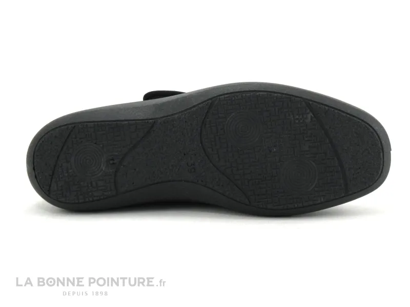 Achat chaussures PodoWell Femme Pantoufle Chausson, vente Podowell Fargeot TARZAN gris - Chausson ballerine velcro