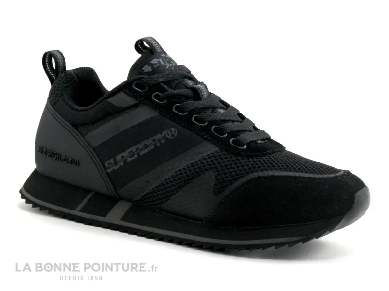 Achat chaussures Superdry Homme Basket, vente Superdry FERO RUNNER Black MF100005A - Basket Homme