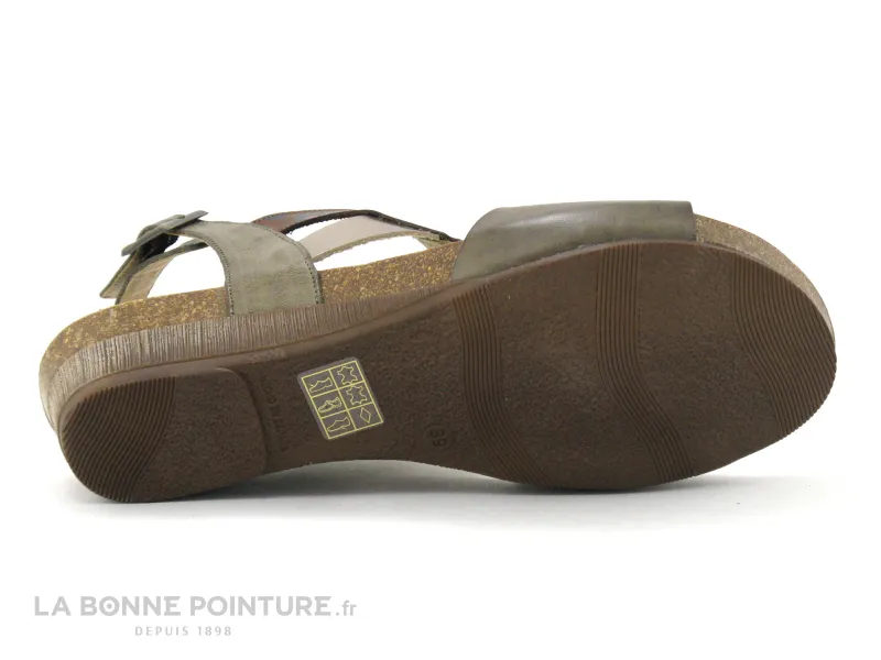 Achat chaussures Xapatan Femme Sandale et Nu-pieds, vente Xapatan 1528 kaki Taupe - Leopard - Sandale Femme Semelle compensee