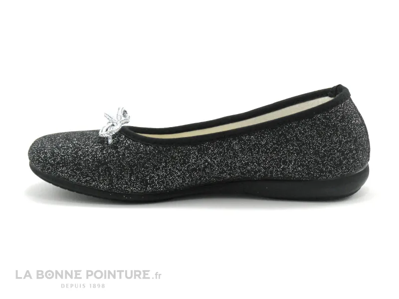 Achat chaussures ZEL'S Femme Pantoufle Chausson, vente Zels K2263 Negro - Pantoufle ballerine noire