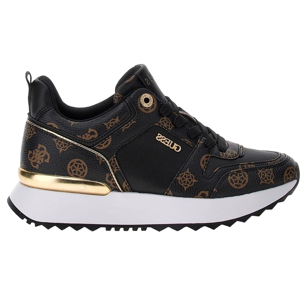 Baskets mode Guess kaddy marron