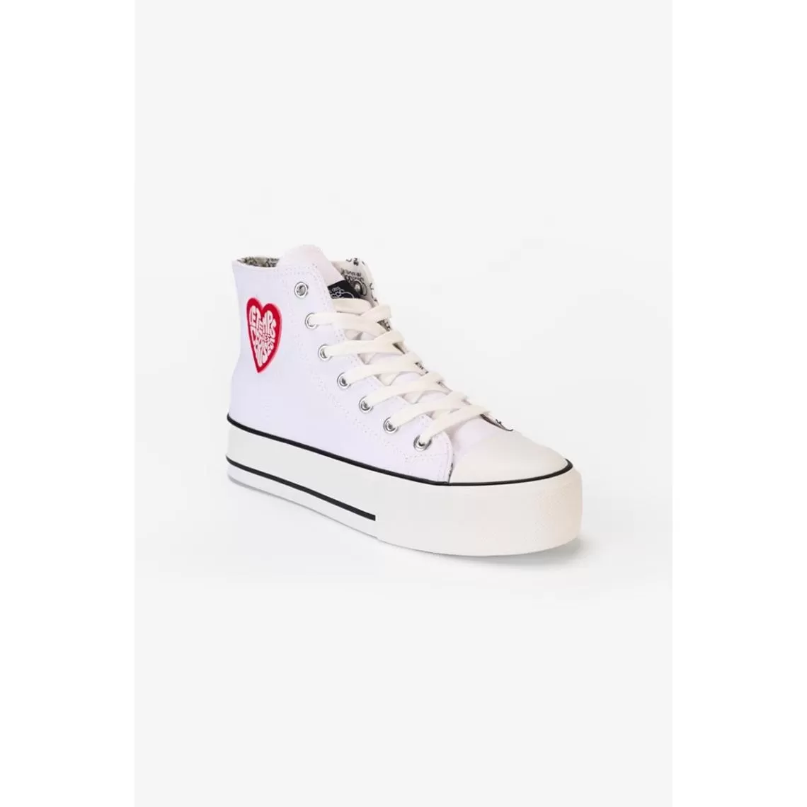 Baskets montantes Dream blanches | 3 Suisses