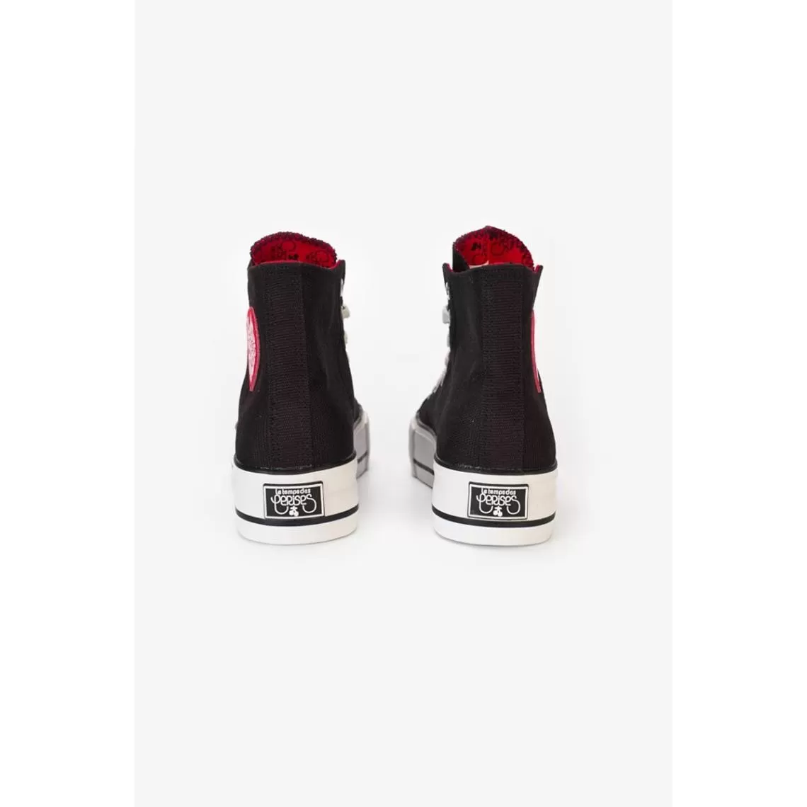 Baskets montantes Dream noires | 3 Suisses