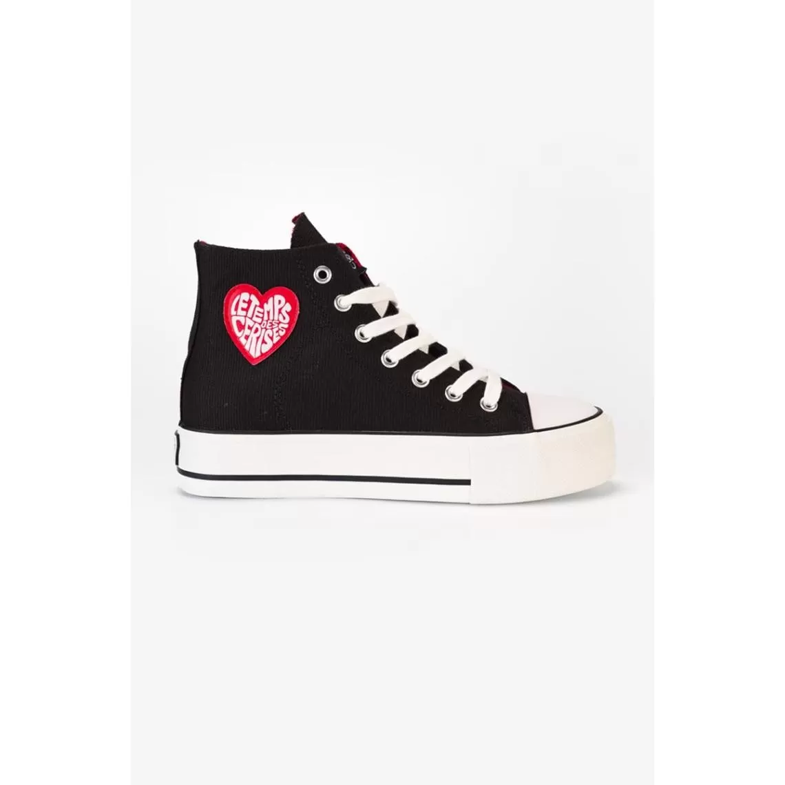 Baskets montantes Dream noires | 3 Suisses