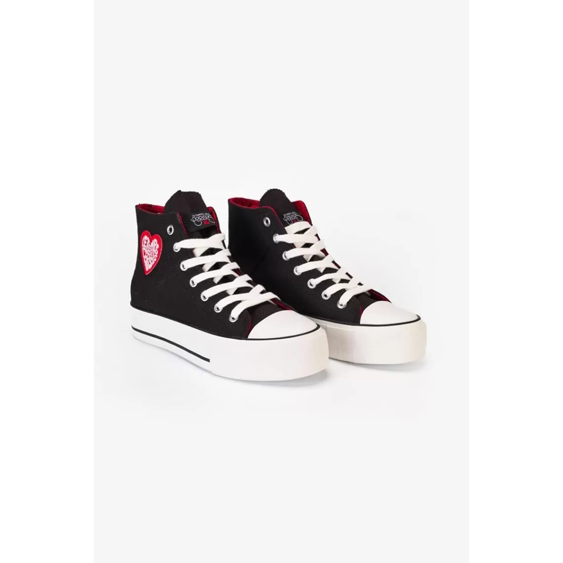 Baskets montantes Dream noires | 3 Suisses
