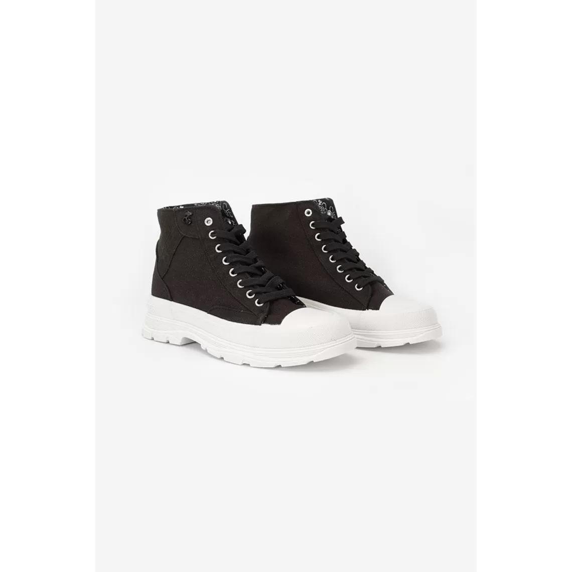 Baskets montantes Lina noires | 3 Suisses
