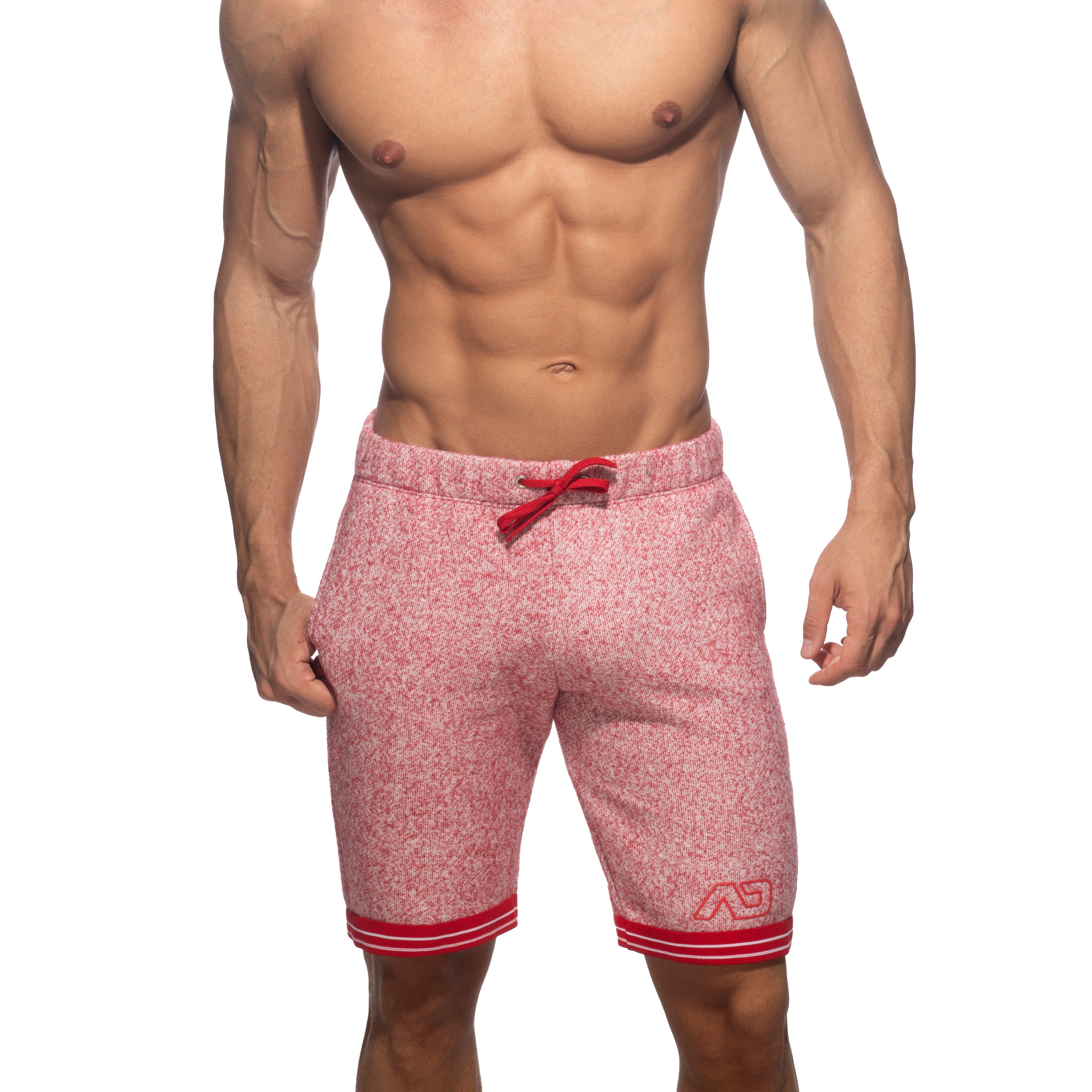 Bermuda Mottled - rouge - ADDICTED : vente short homme ADDICTED