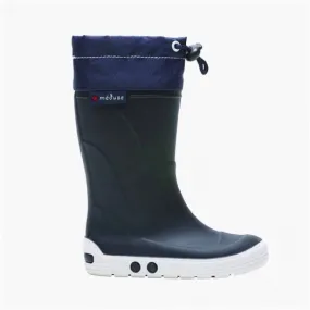 Bottes enfant Airtop Bleu Nuit/Blanc Meduse