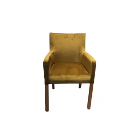 CHAISE NOVA MOUTARD AVEC ACCOUDOIR 