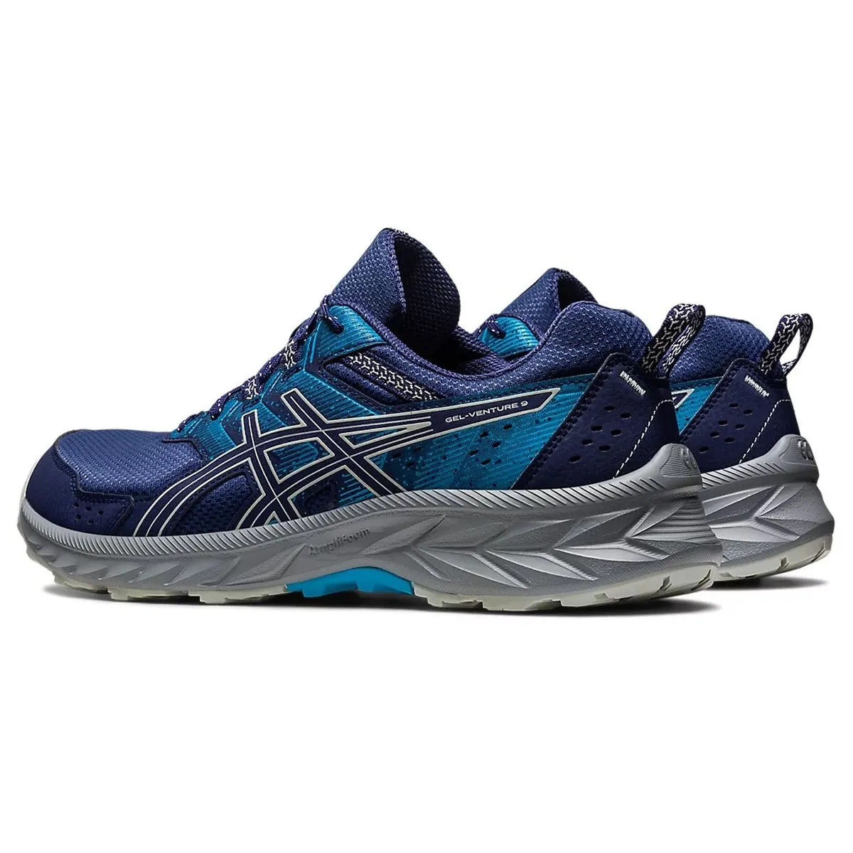 Chaussures de sport Asics gel venture 9 bleu
