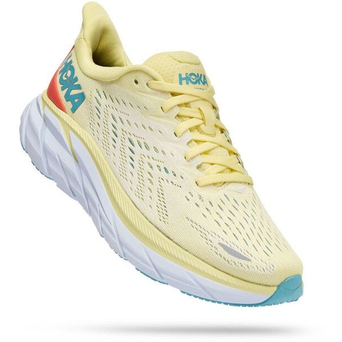 Chaussures de sport Hoka one one clifton 8 w jaune