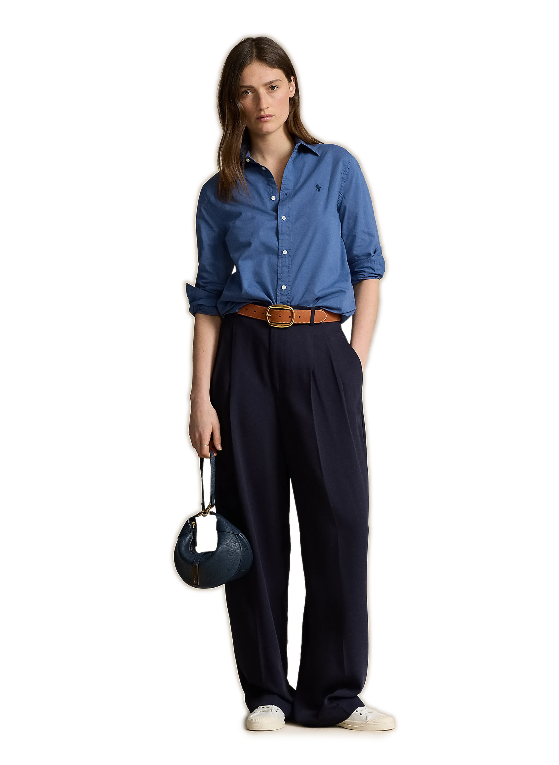 CHEMISE EN COTON - POLO RALPH LAUREN pour FEMME | Printemps