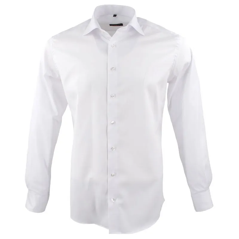 Chemise ETERNA blanc opaque modern fit 8817et