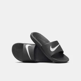 Claquettes enfant Nike Kawa - Noir/Blanc - 819352-001