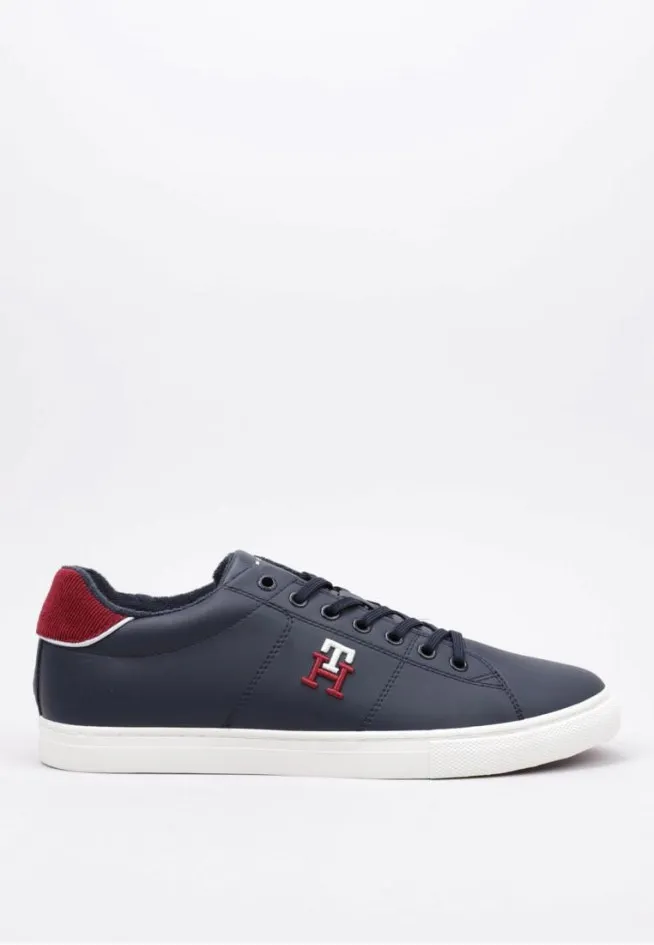 CORE VULC VARSITY MONOGRAM Tommy Hilfiger BASKETS PLATES