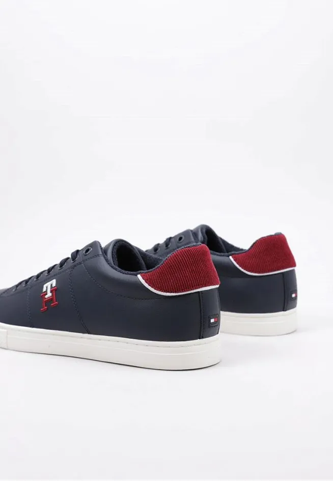 CORE VULC VARSITY MONOGRAM Tommy Hilfiger BASKETS PLATES