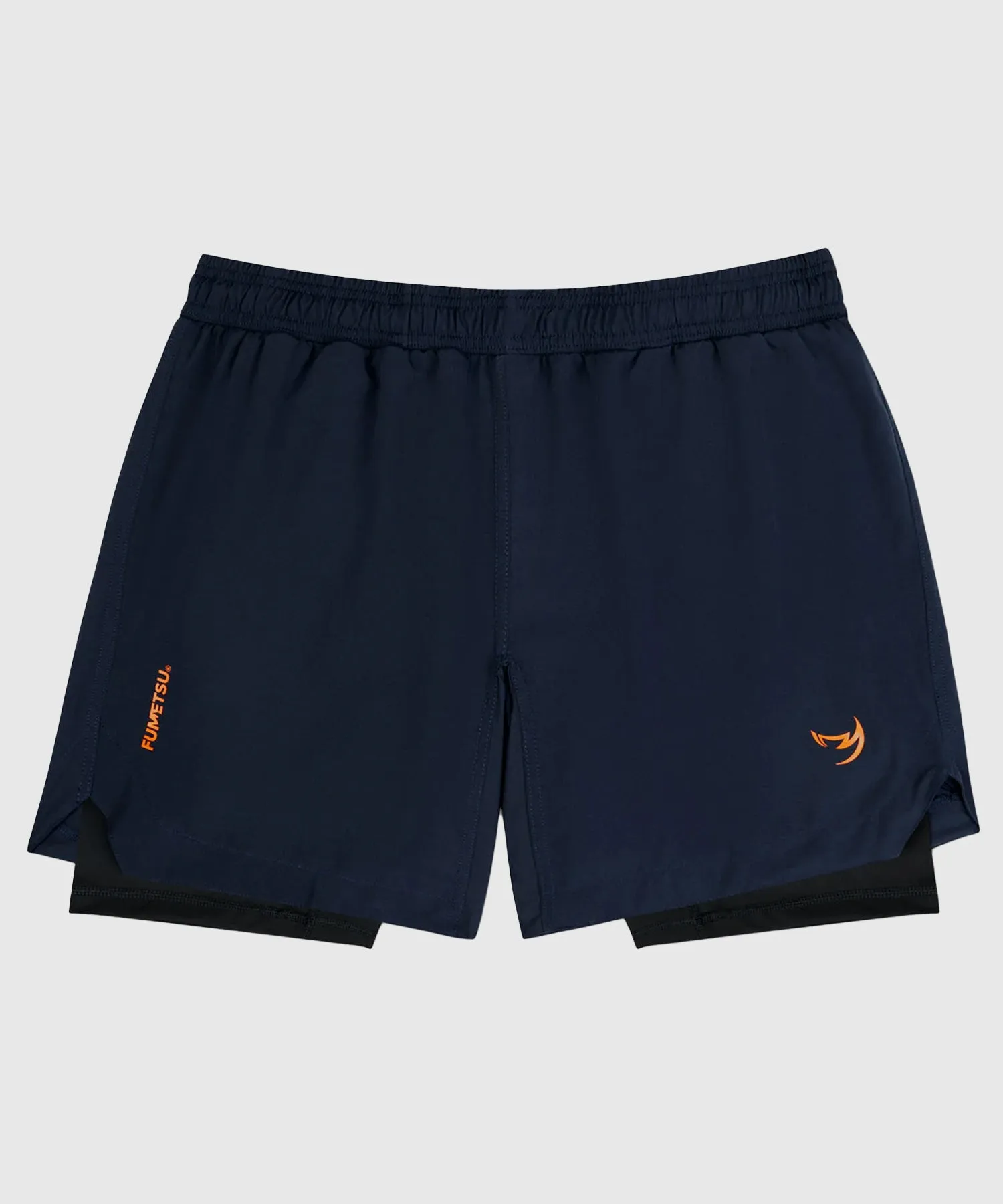 Fightshort Fumetsu Dual Layer Origins - Bleu Marine