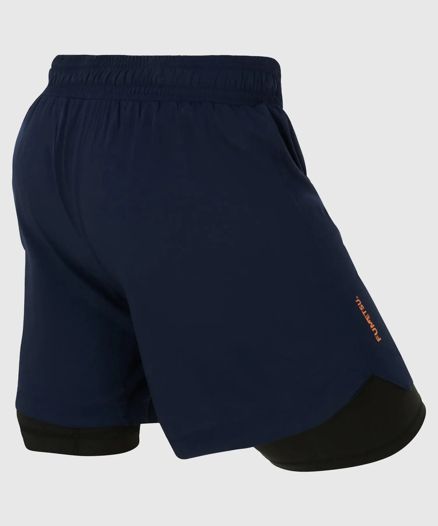 Fightshort Fumetsu Dual Layer Origins - Bleu Marine