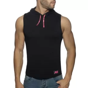 Hoody Band Cotton - noir - ADDICTED : vente débardeurs homme ADDICTED