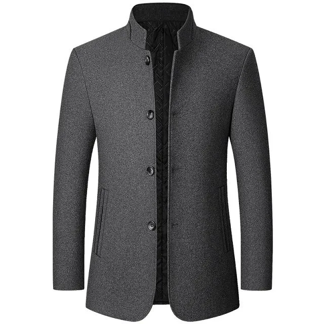 Manteau col montant - Look Homme