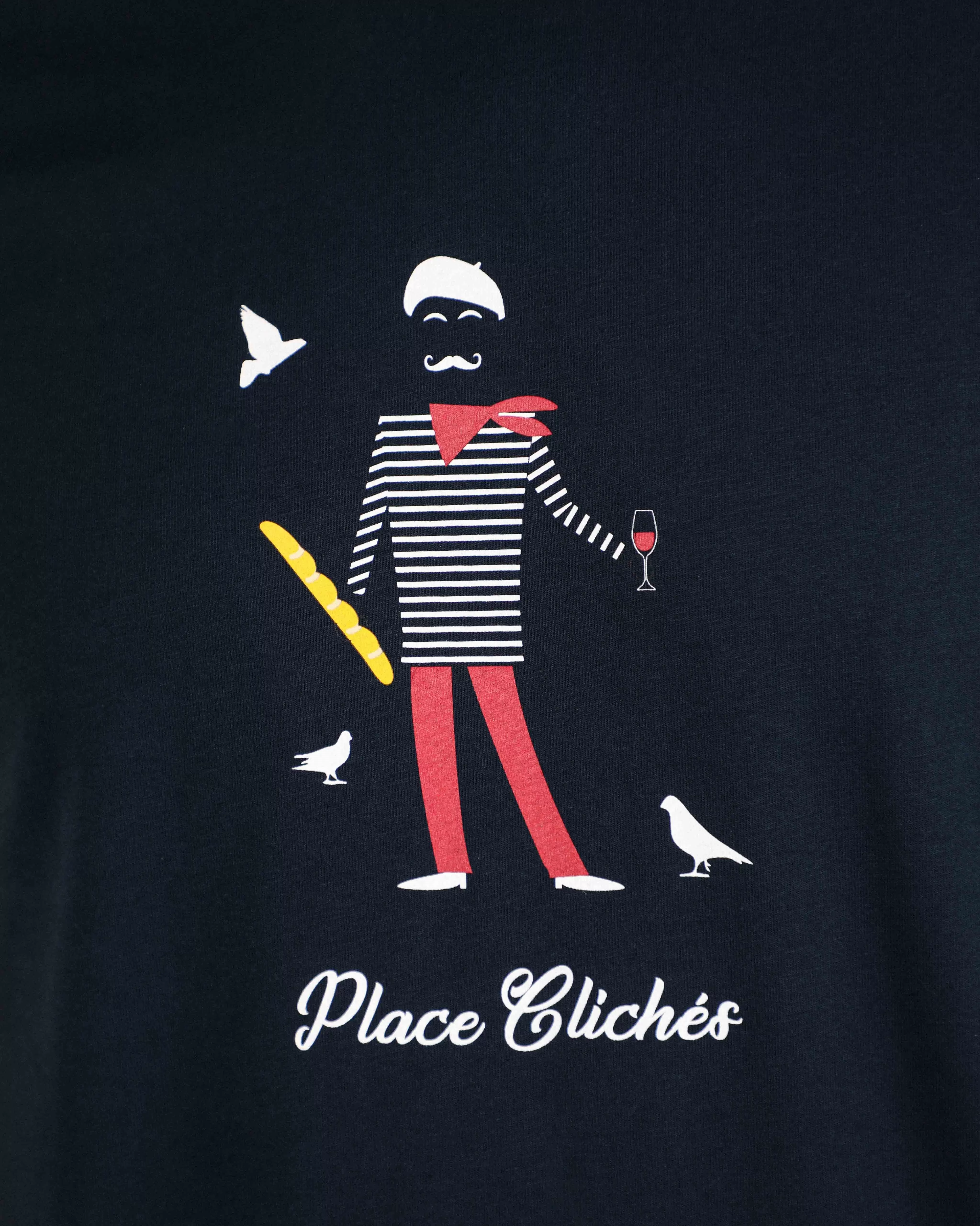 MEN'S T-SHIRT PLACE CLICHÉ - ORGANIC COTTON