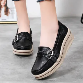 Mocassins Orthopédiques à plateforme confortables