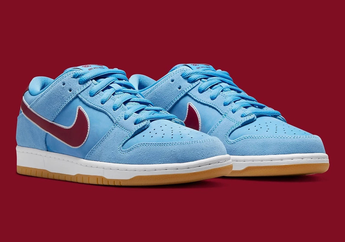 Nike SB Dunk Low Valour Blue Team Maroon