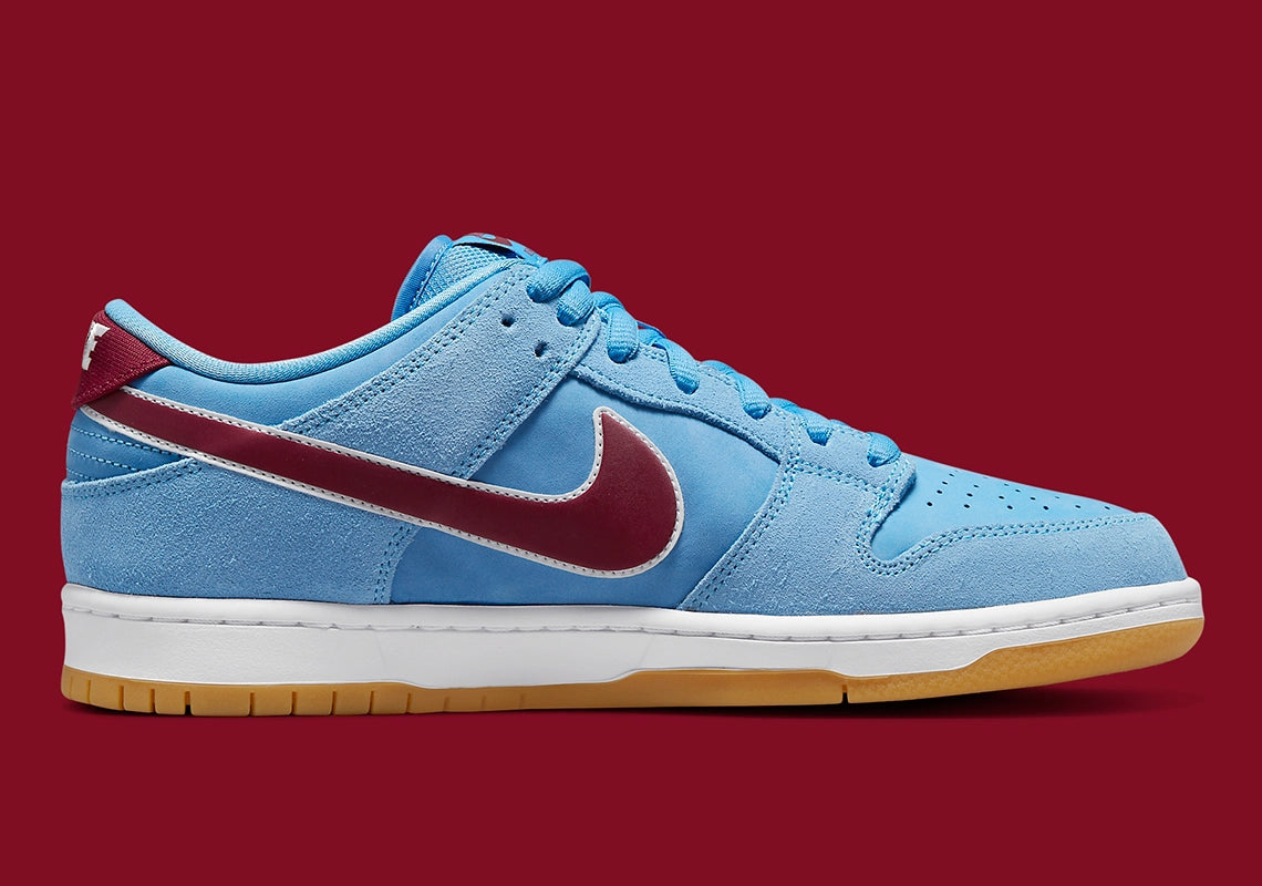 Nike SB Dunk Low Valour Blue Team Maroon