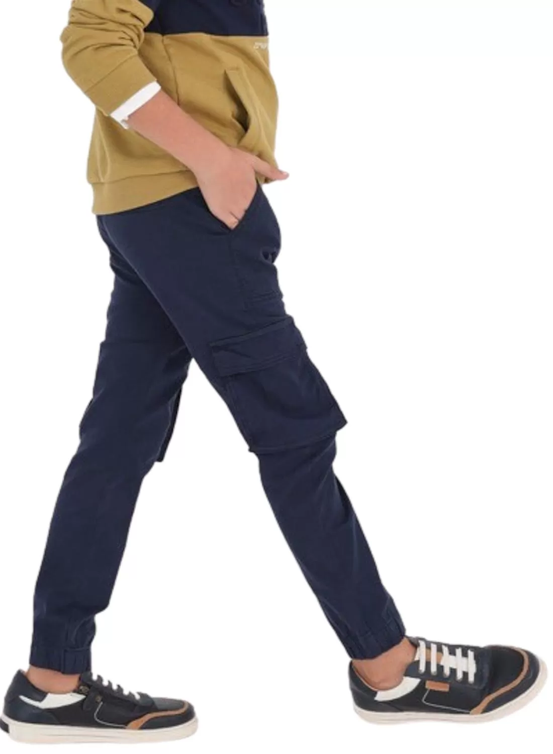 Pantalon Mayoral Cargo Bleu Marine pour Garçon