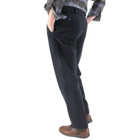 Pantalon velours de laine GIANNI MARCO Juan marine