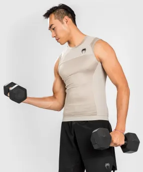 Rashguard Venum G-Fit Air sans manches - Sable