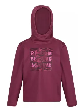 Regatta - Sweat à capuche DREAM BELIEVE ACHIEVE - Rouge pourpre