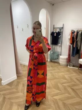 Robe miel - Rouge - GRACE & MILA