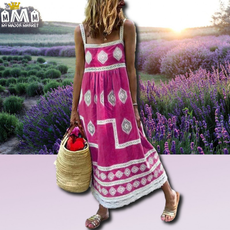 ROBE POUR FEMME - SAISON ÉTÉ - BOHÈME CHIC