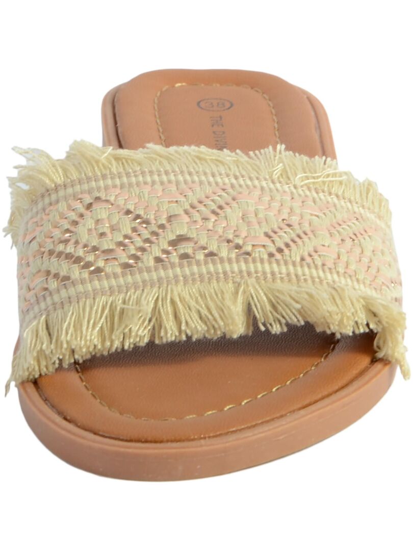 Sandale Mule The Divine Factory - Doré/or