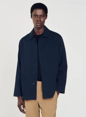 SANDRO  Surchemise en coton - Bleu