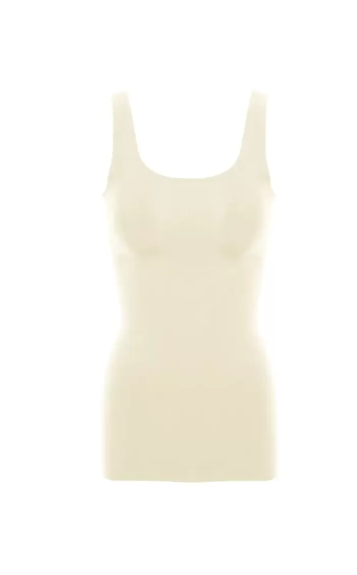 Seamless Scoop Neck Tank Top