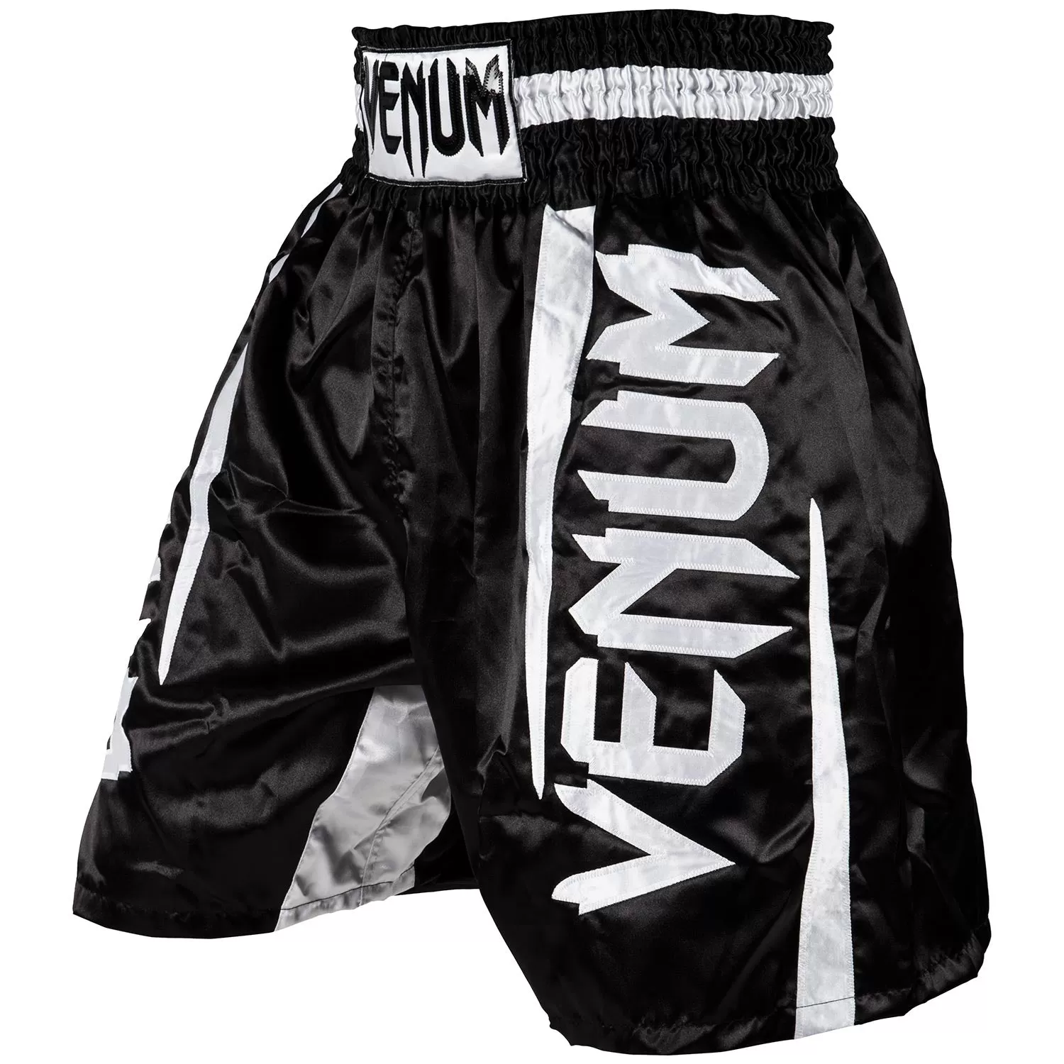 Short de Boxe Venum Elite - Noir/Blanc