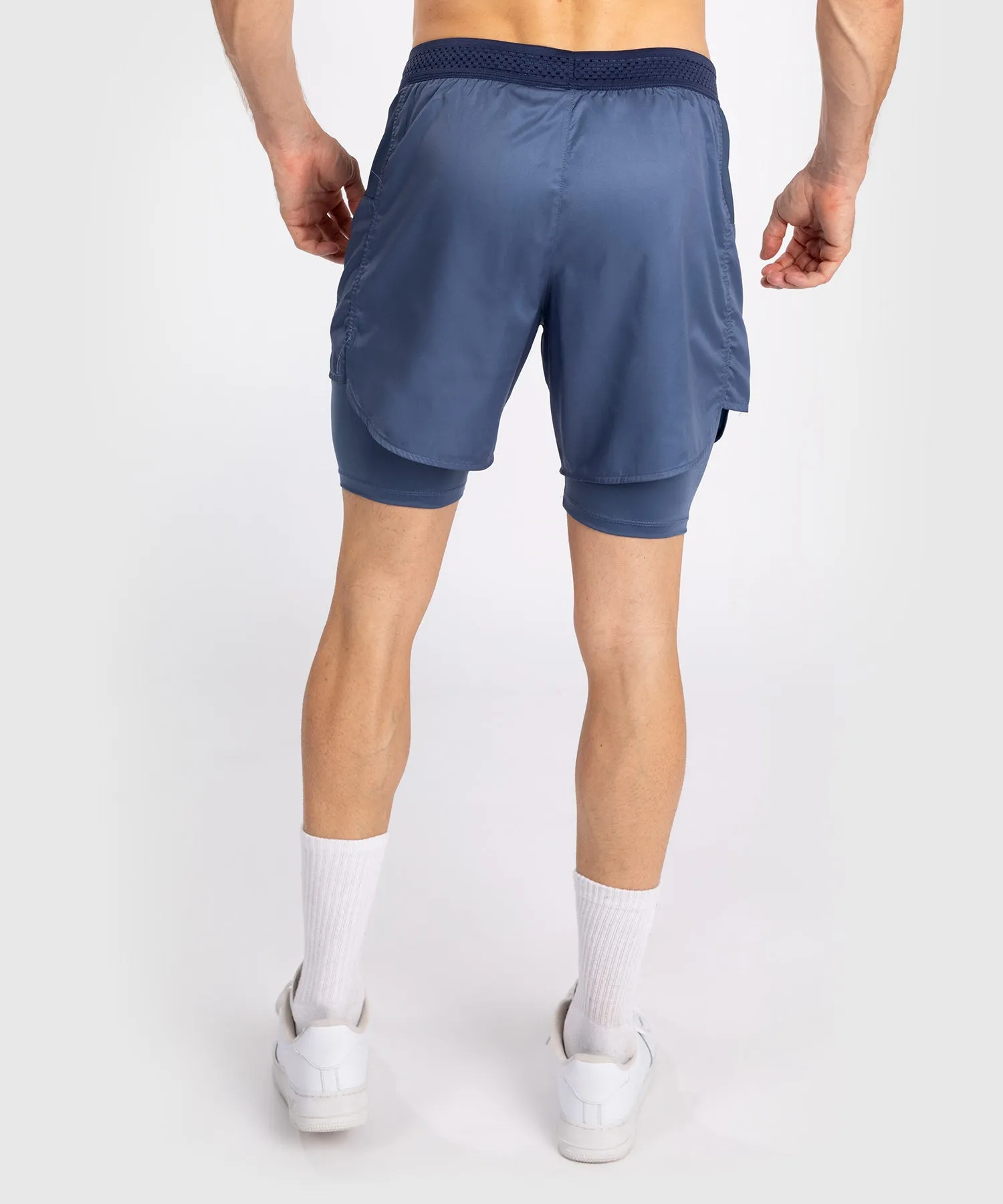 Short de Combat Pour Hommes Venum Attack - Bleu Marine