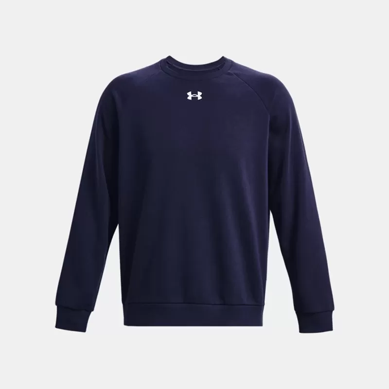 Sweat Under Armour Rival Fleece - Marine/Blanc - 1379755-410